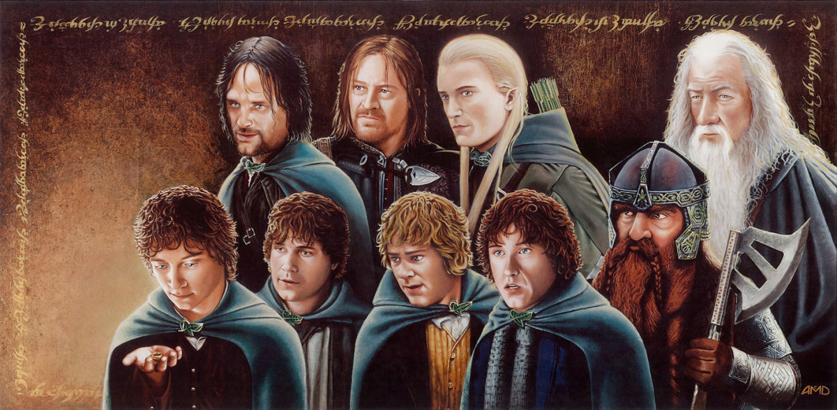The Lord Of The Rings The Fellowship Of The Ring Posterspy