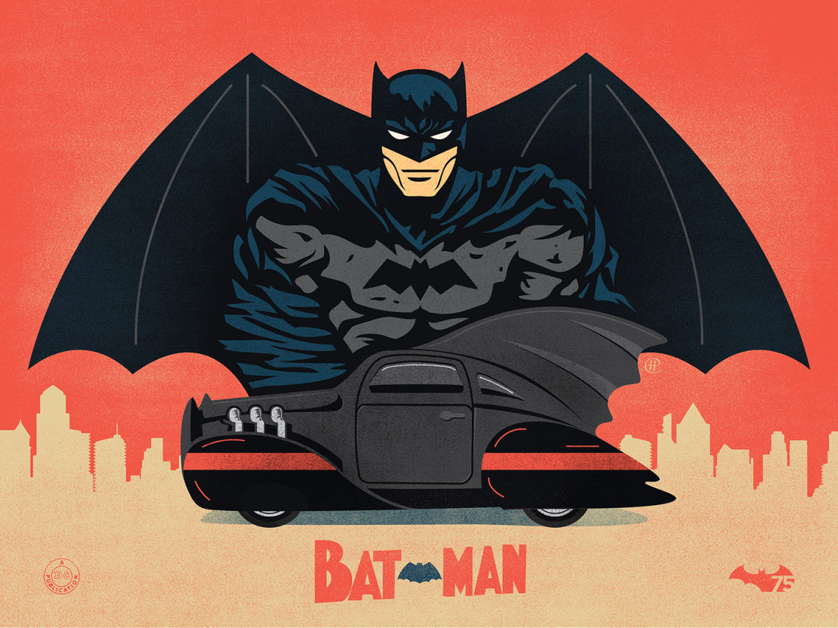 Batman 75 - PosterSpy