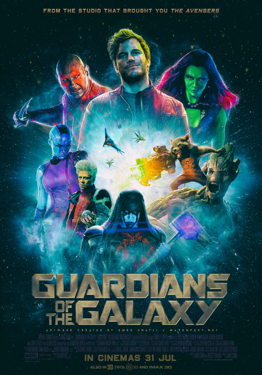 guardians of the galaxy promo poster