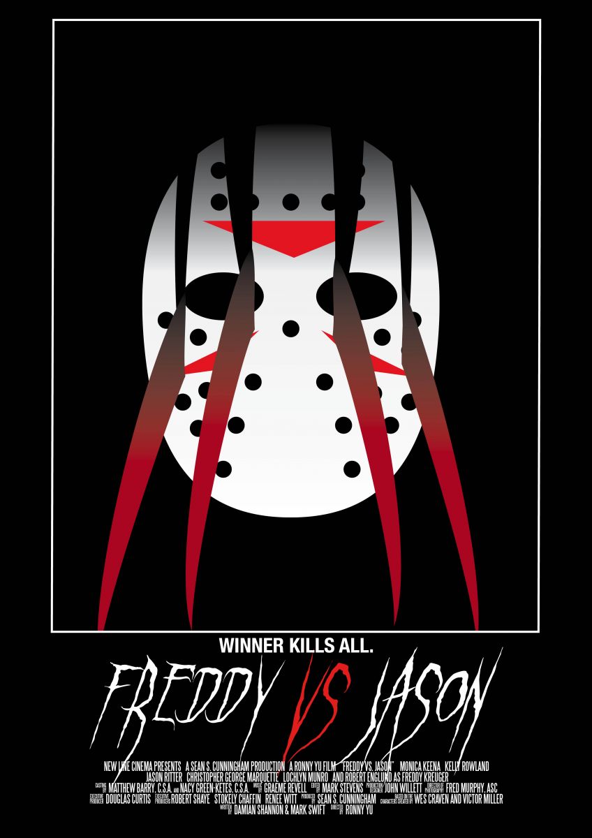 freddy vs jason movie poster amazon