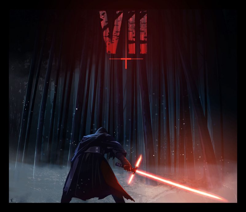 STAR WARS VII | Poster By Thedarkinker