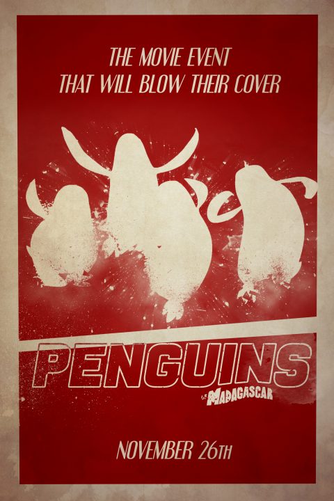 penguins of madagascar 2014 poster