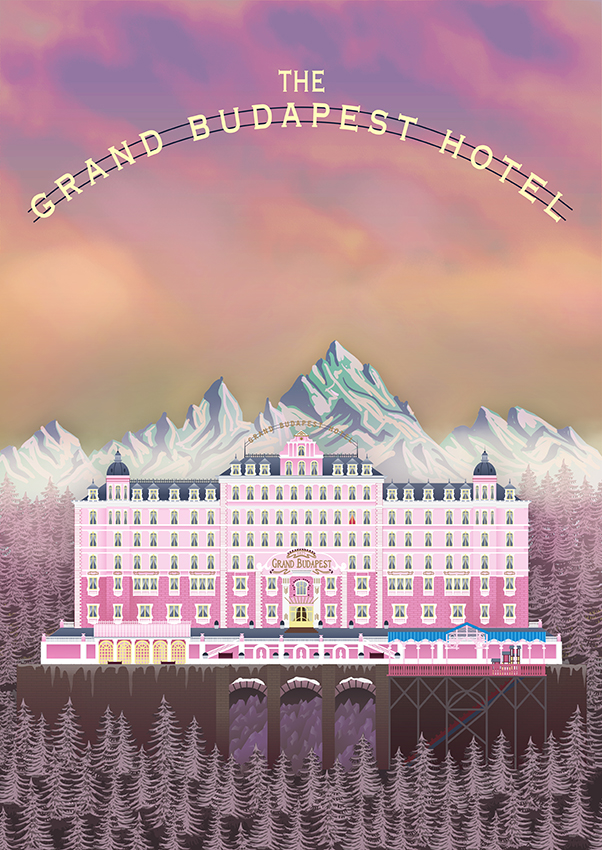 Grand Budapest Hotel poster - PosterSpy