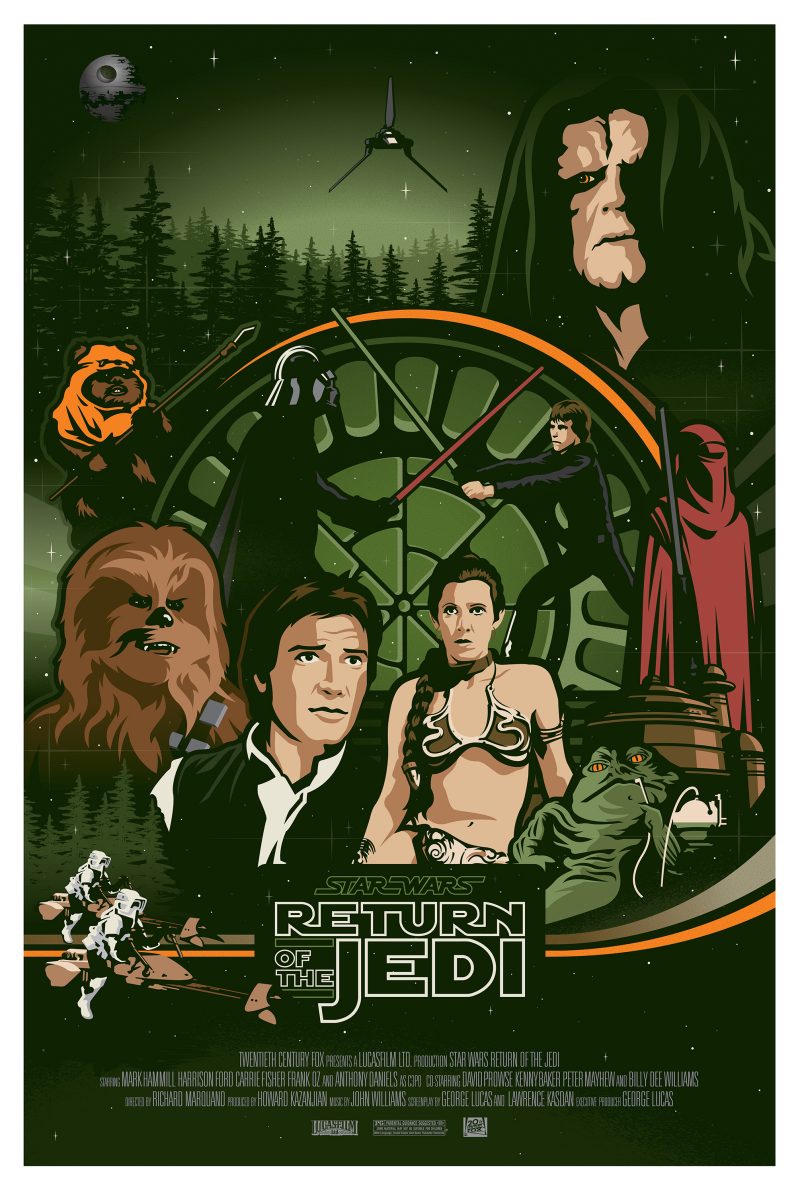 Return Of The Jedi Torchcreative PosterSpy