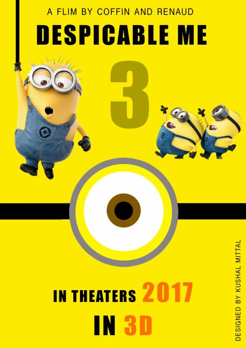 DESPICABLE ME 3 Poster