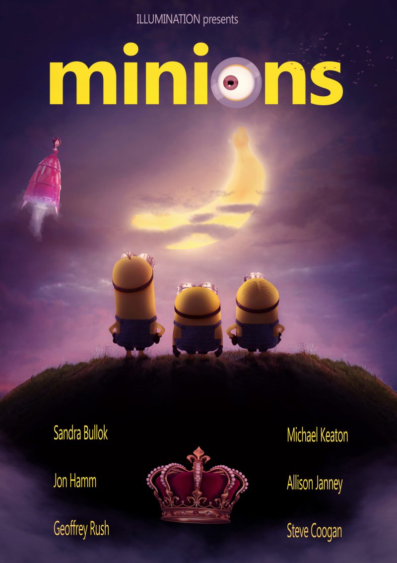 Rise Of The Minions (banana) Minions Competition Poster By Tarek Hakeem