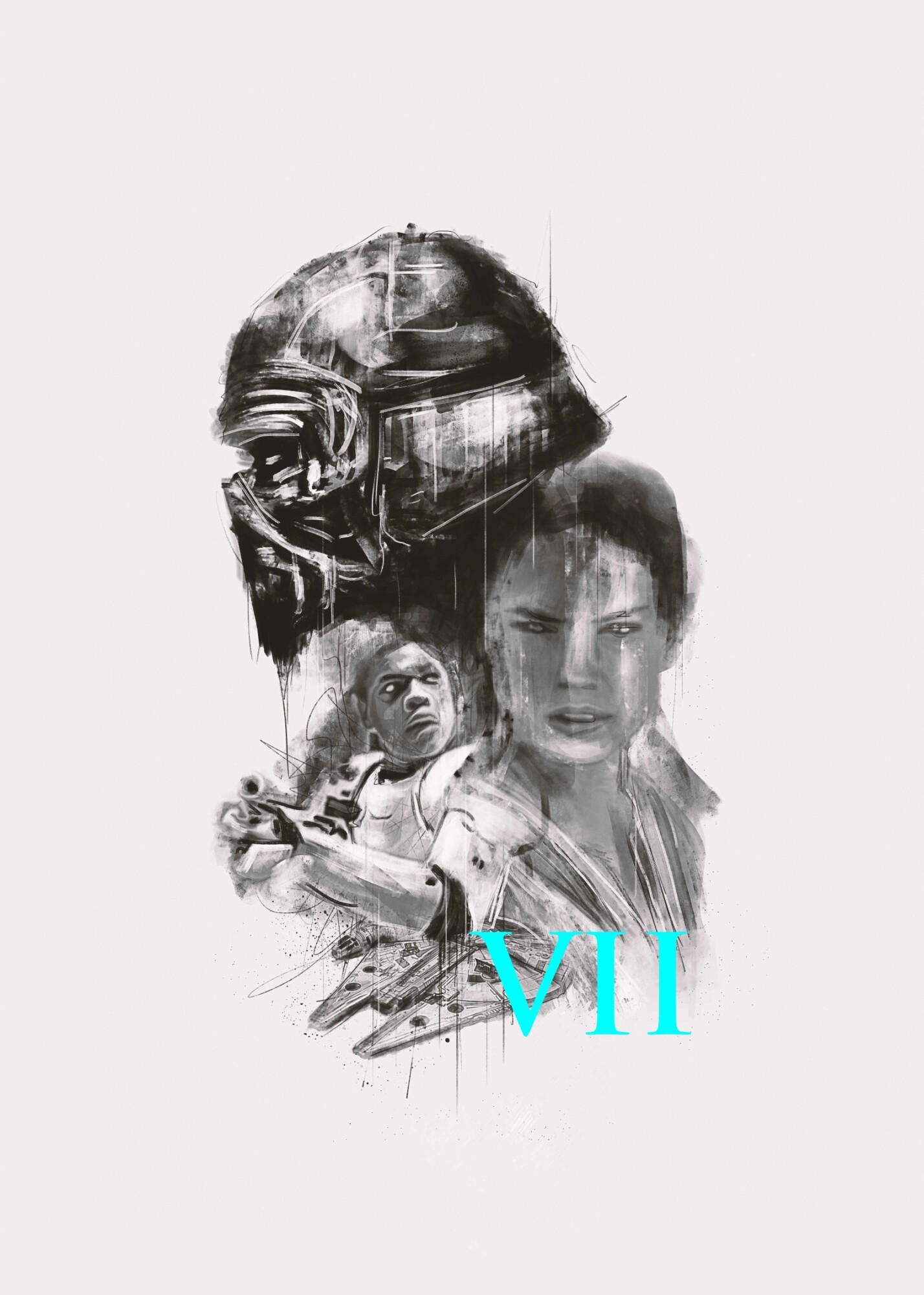 Star Wars The Force Awakens by Rafal Rola