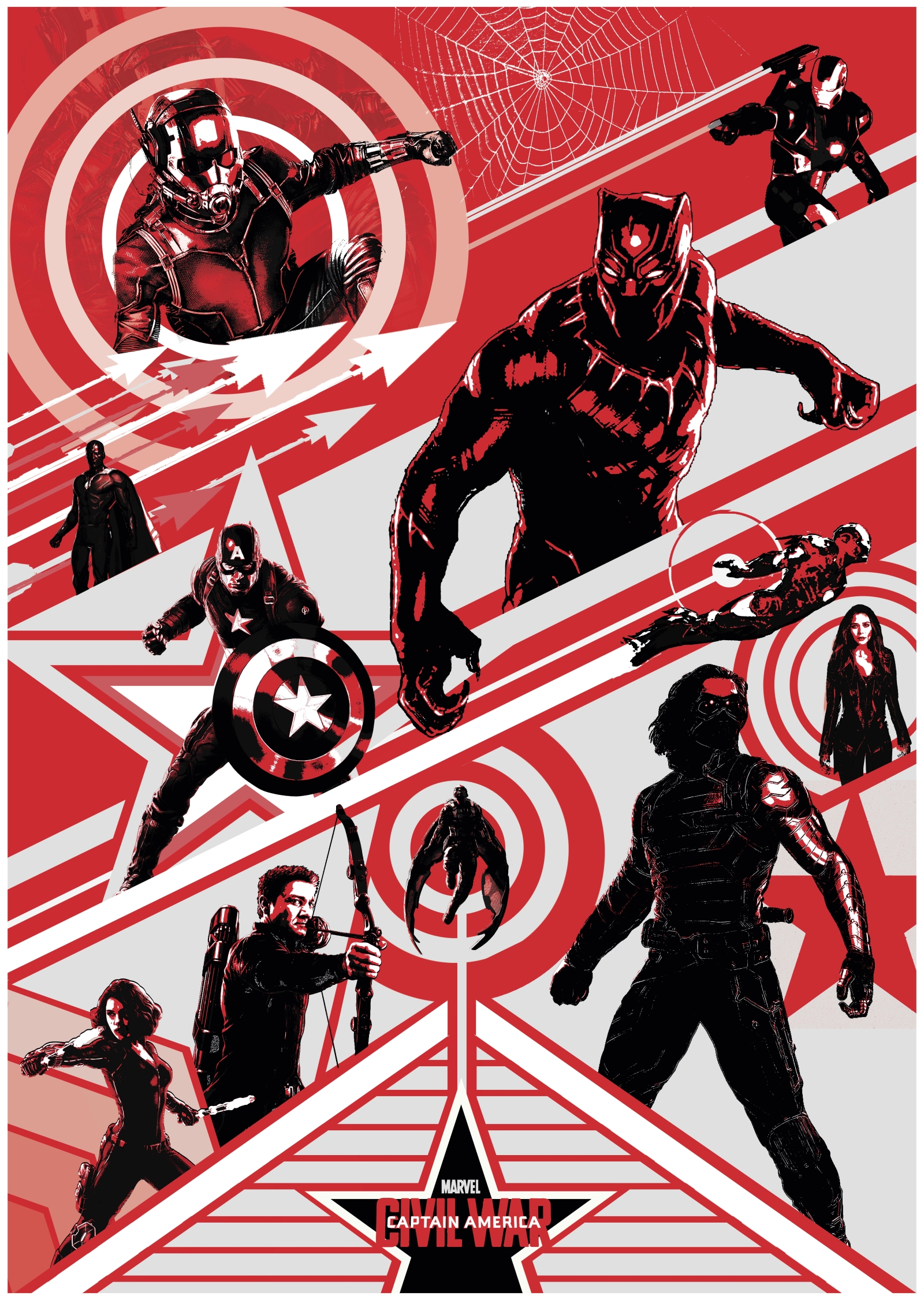 Marvel Civil War Movie Poster