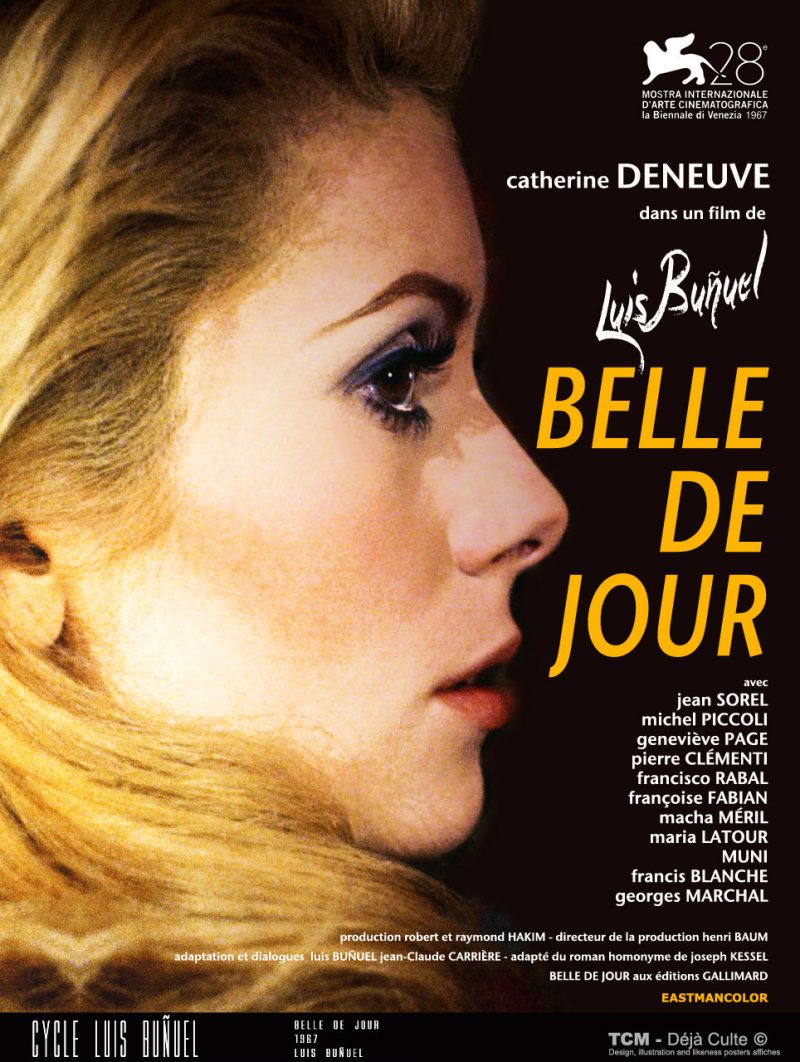 Belle De Jour 1967 Luis Buñuel Poster By Tcmdejaculte