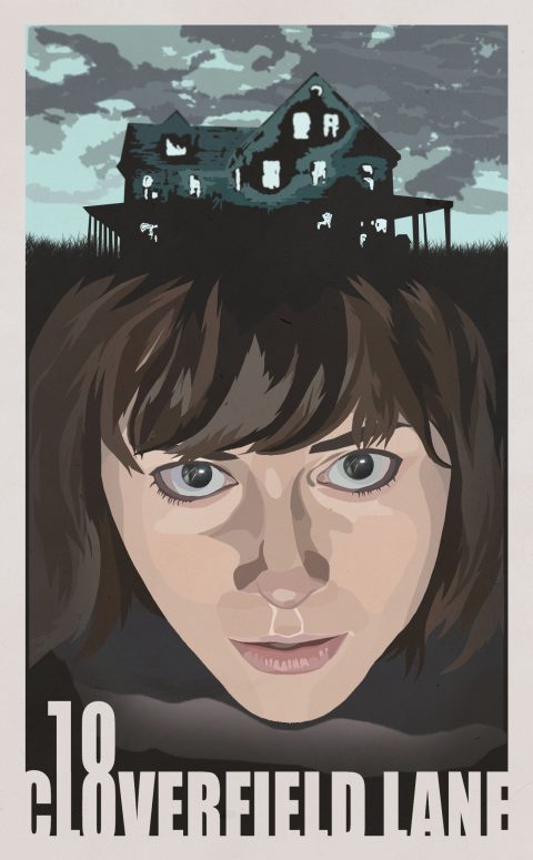 10 Cloverfield Lane, 2016 | Poster By LizaShumska