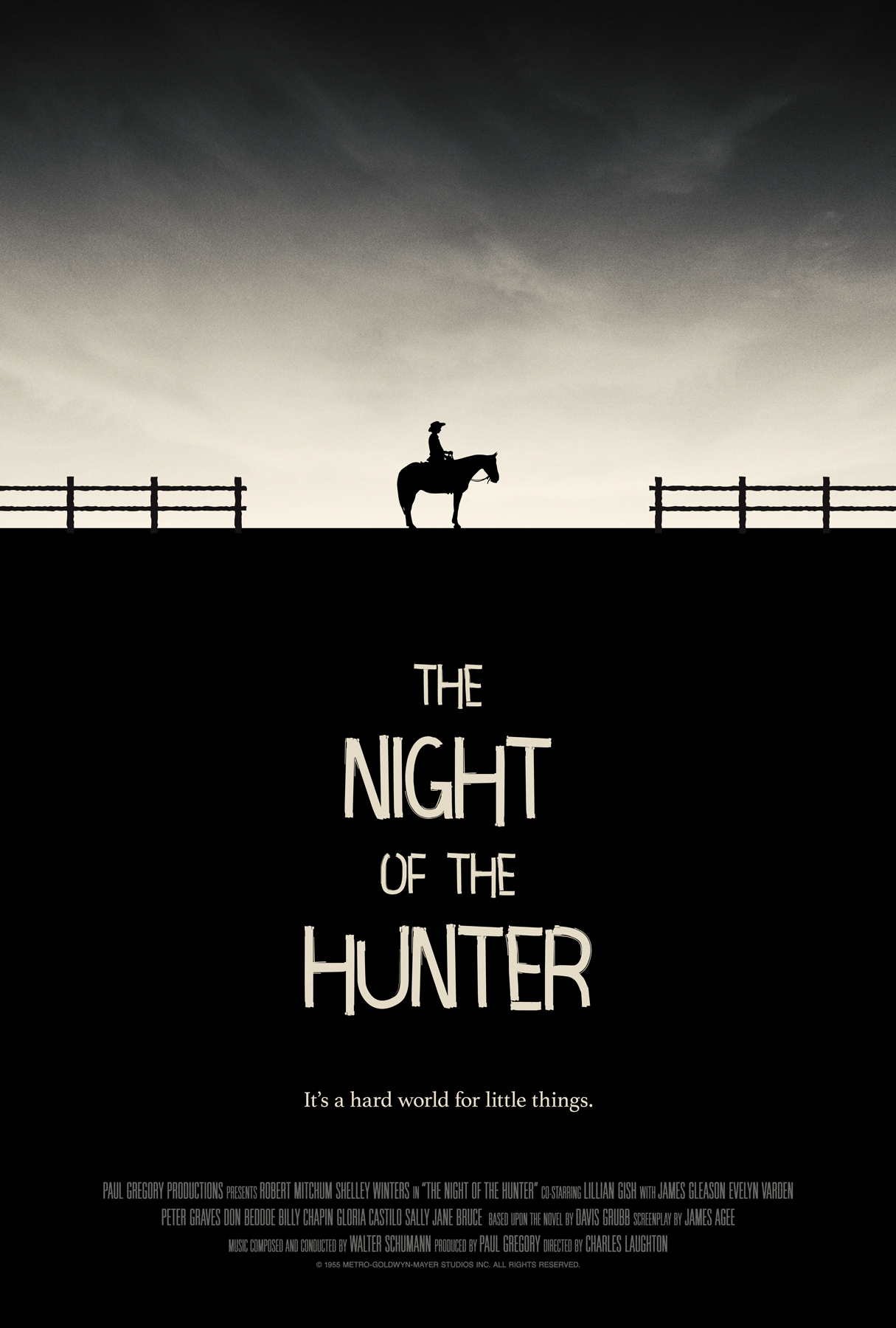 Night Of The Hunter Poster