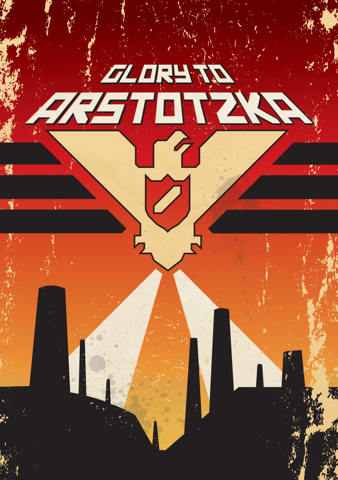 I made propaganda posters for Arstotzka, set after Papers Please, where EZIC  has already started a full on rebellion. : r/papersplease