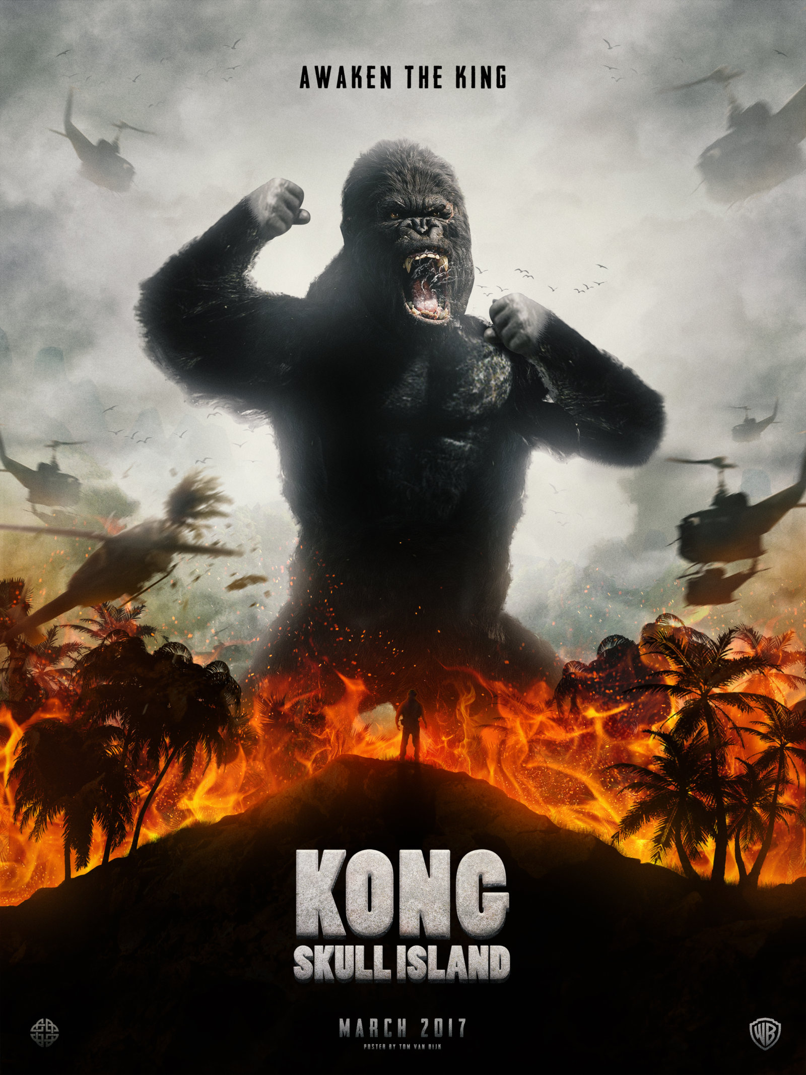 kong skull island movie 2017 official poster