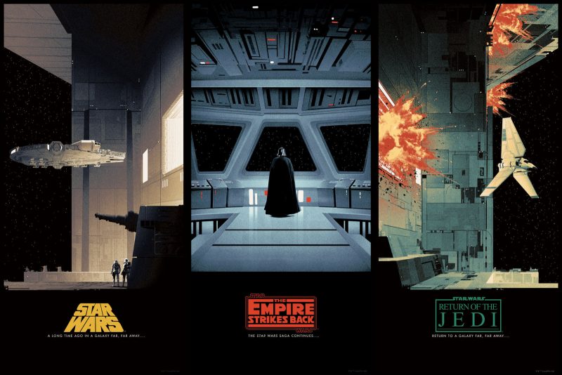 Star Wars Trilogy | Poster By Matt Ferguson