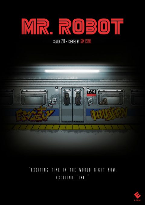 PosterSpy - Alternative Poster Community on X: Mr. Robot poster