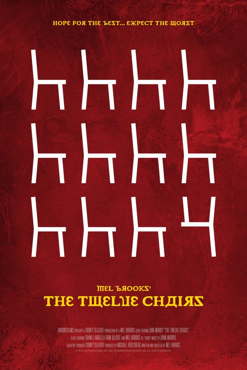 The Twelve Chairs Poster By Scottsaslow