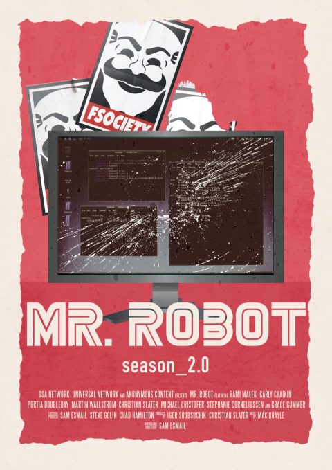 Mr. Robot S02 Desk