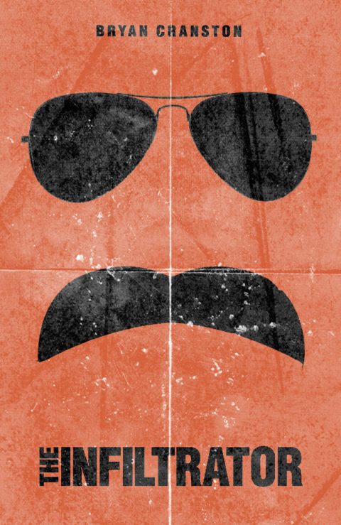 The Infiltrator minimalist poster