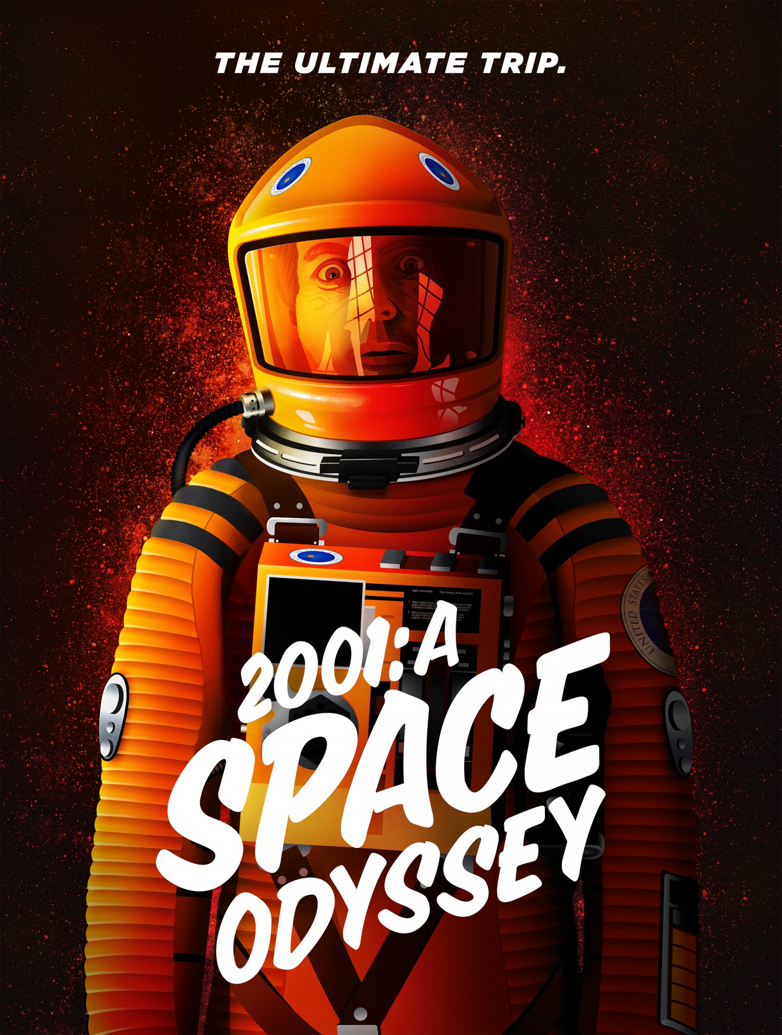 2001 A Space Odyssey Dave Stafford PosterSpy