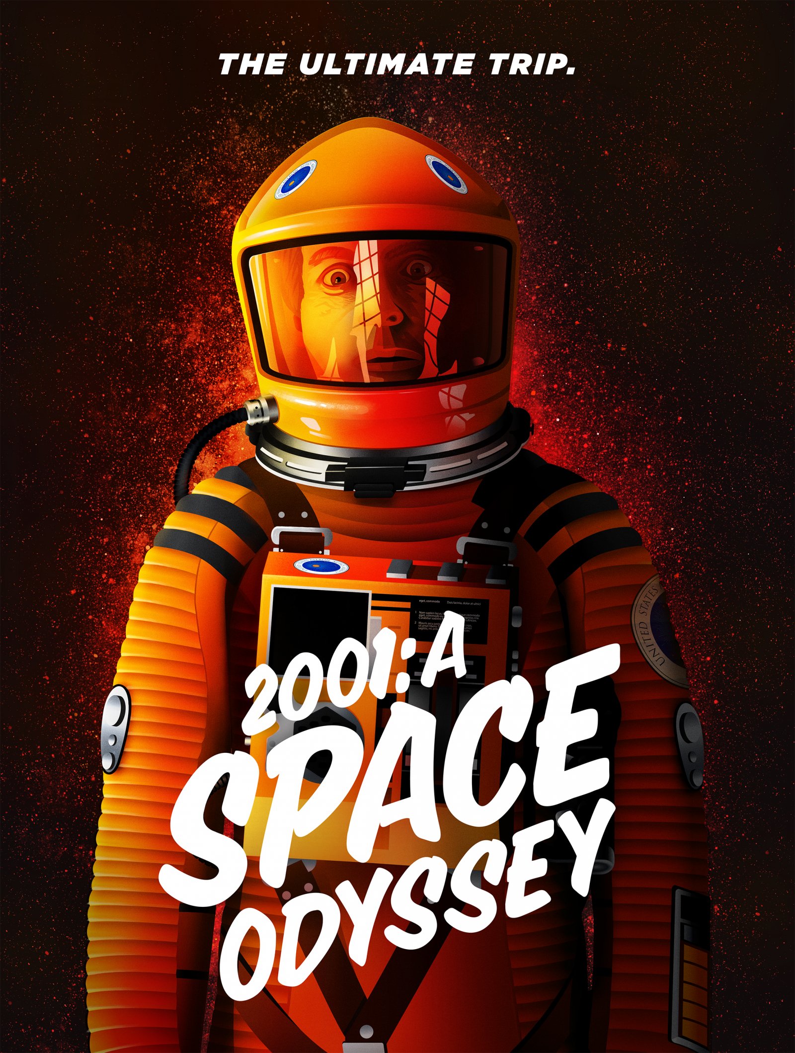 2001: A Space Odyssey | Poster By Dave Stafford