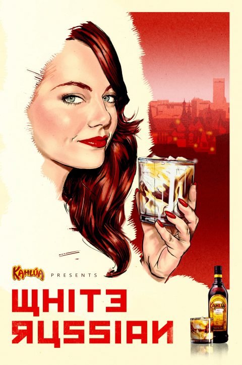 Kahlua presents WHITE RUSSIAN poster