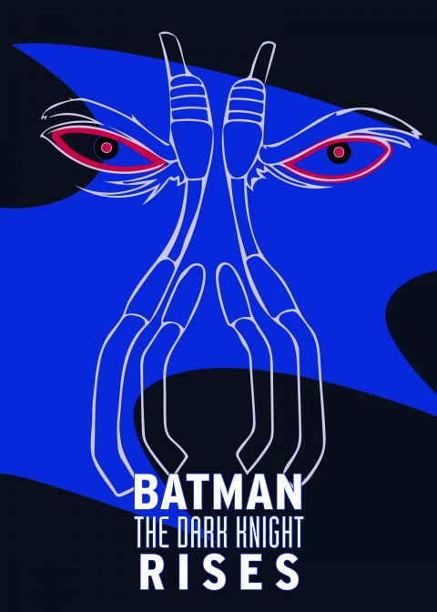 Batman The Dark Knight Rises Minimalist Movie Poster
