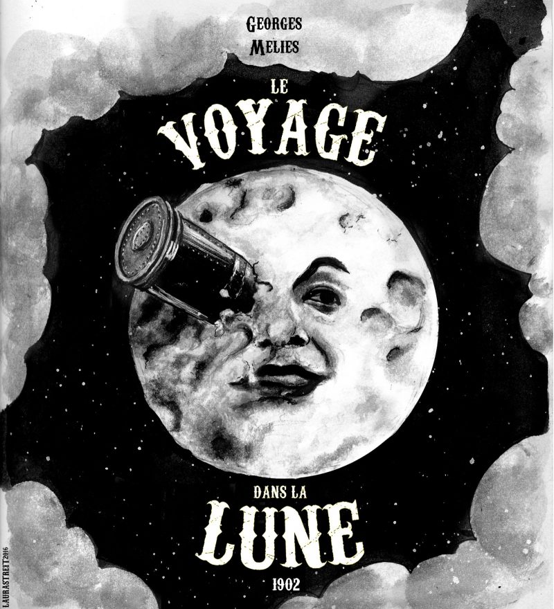 le voyage vers la lune