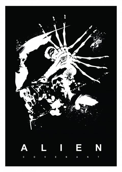 ALIEN COVENANT Poster Design | Poster By GlenStoneIllustration