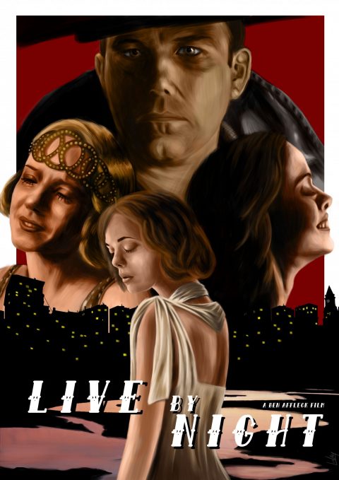Live By Night Poster Art