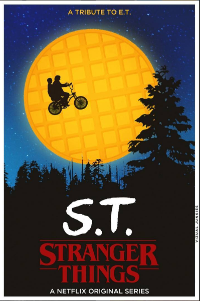 Stranger Things a tribute to ET