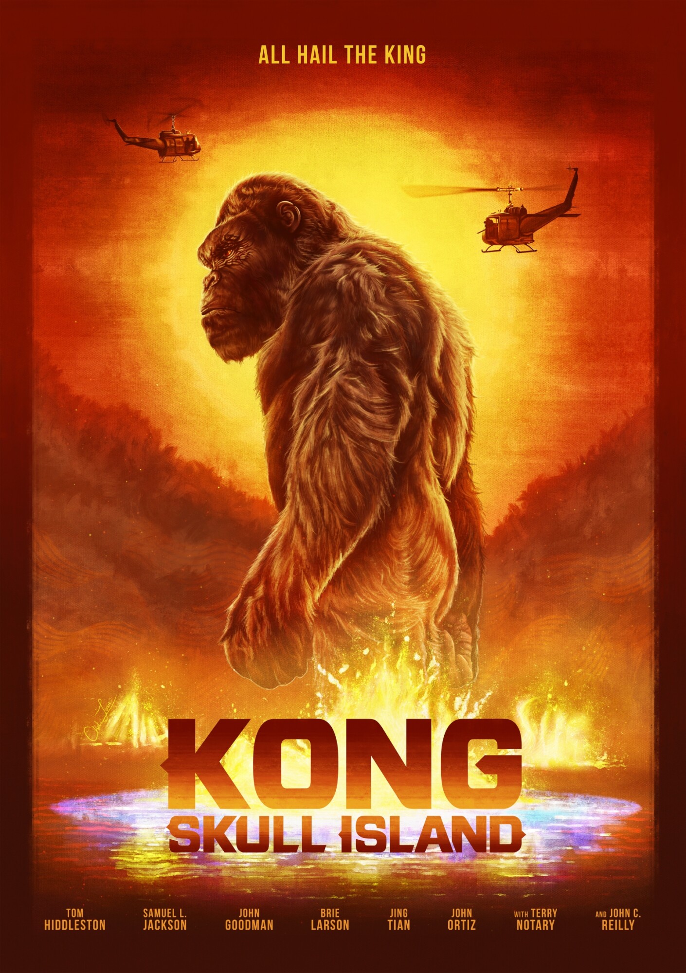 Kong Skull Island Cmloweart Posterspy