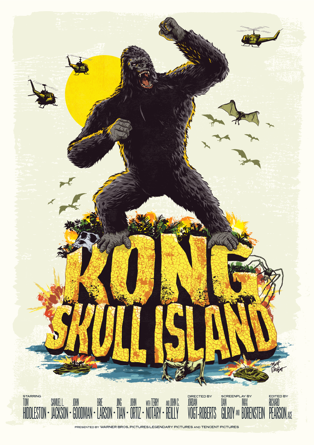 Kong: Skull Island | Poster By Mattrobot