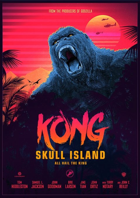 Kong Skull Island JP V3 | Poster By Jasonpooley