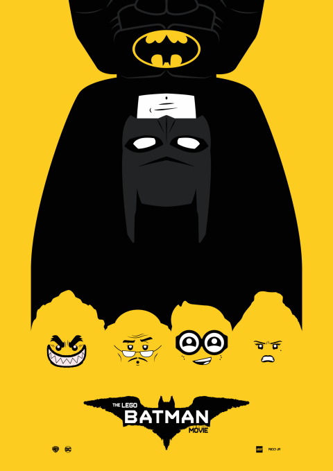 LEGO BATMAN MOVIE Poster Art
