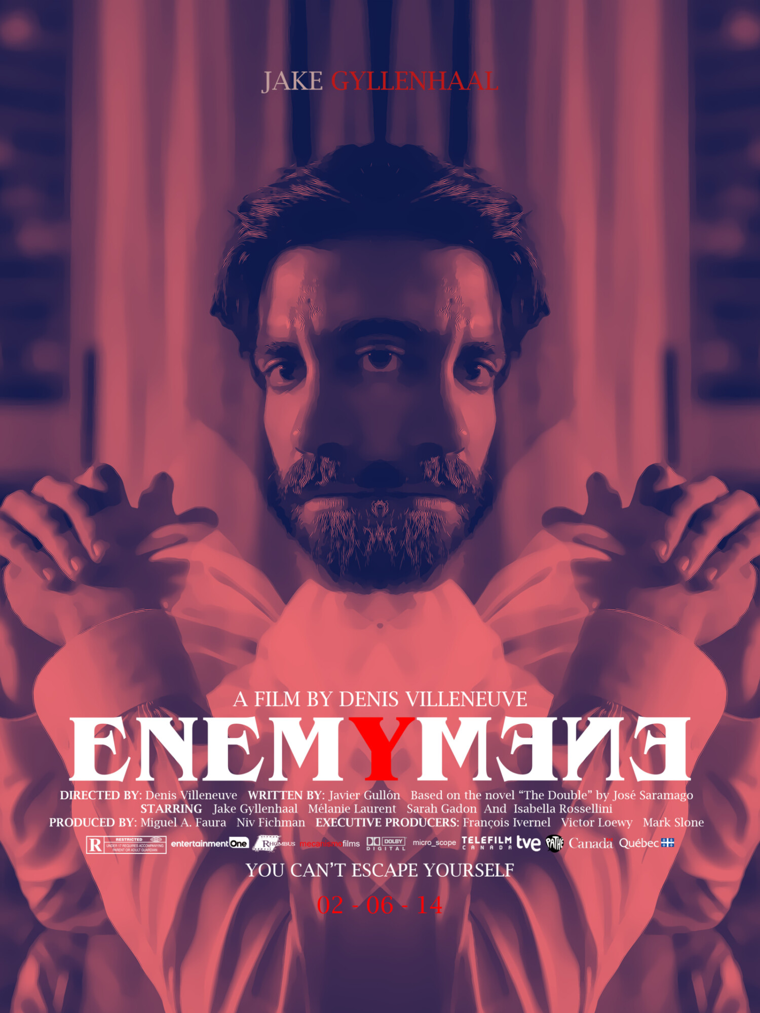 enemy film poster
