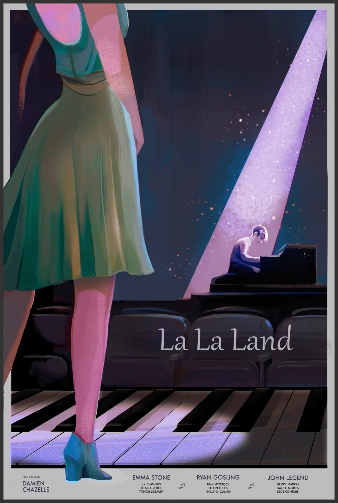 Alternative Poster La La Land Posterspy