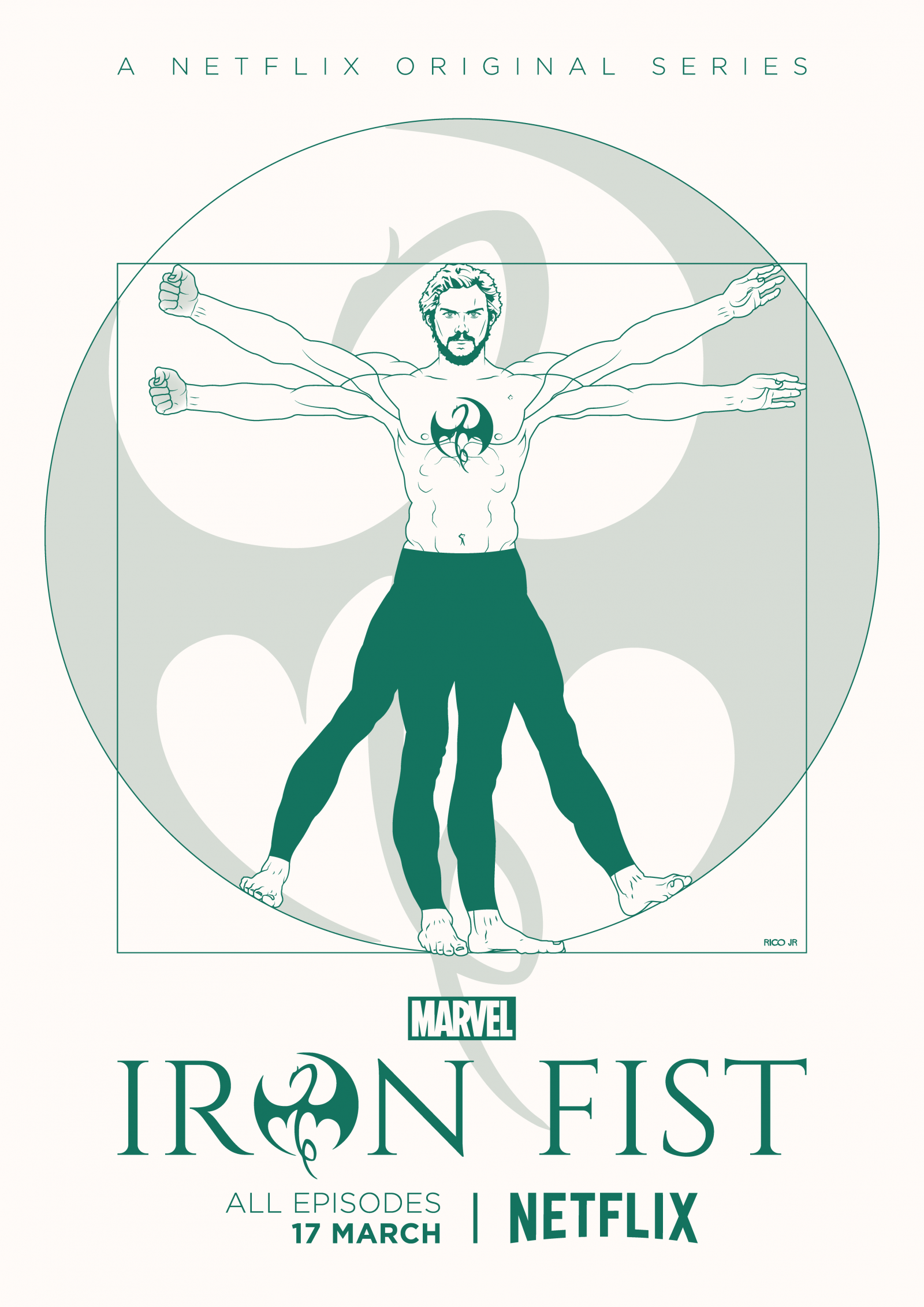 Iron Fist Poster  Iron fist marvel, Iron fist, Iron fist netflix