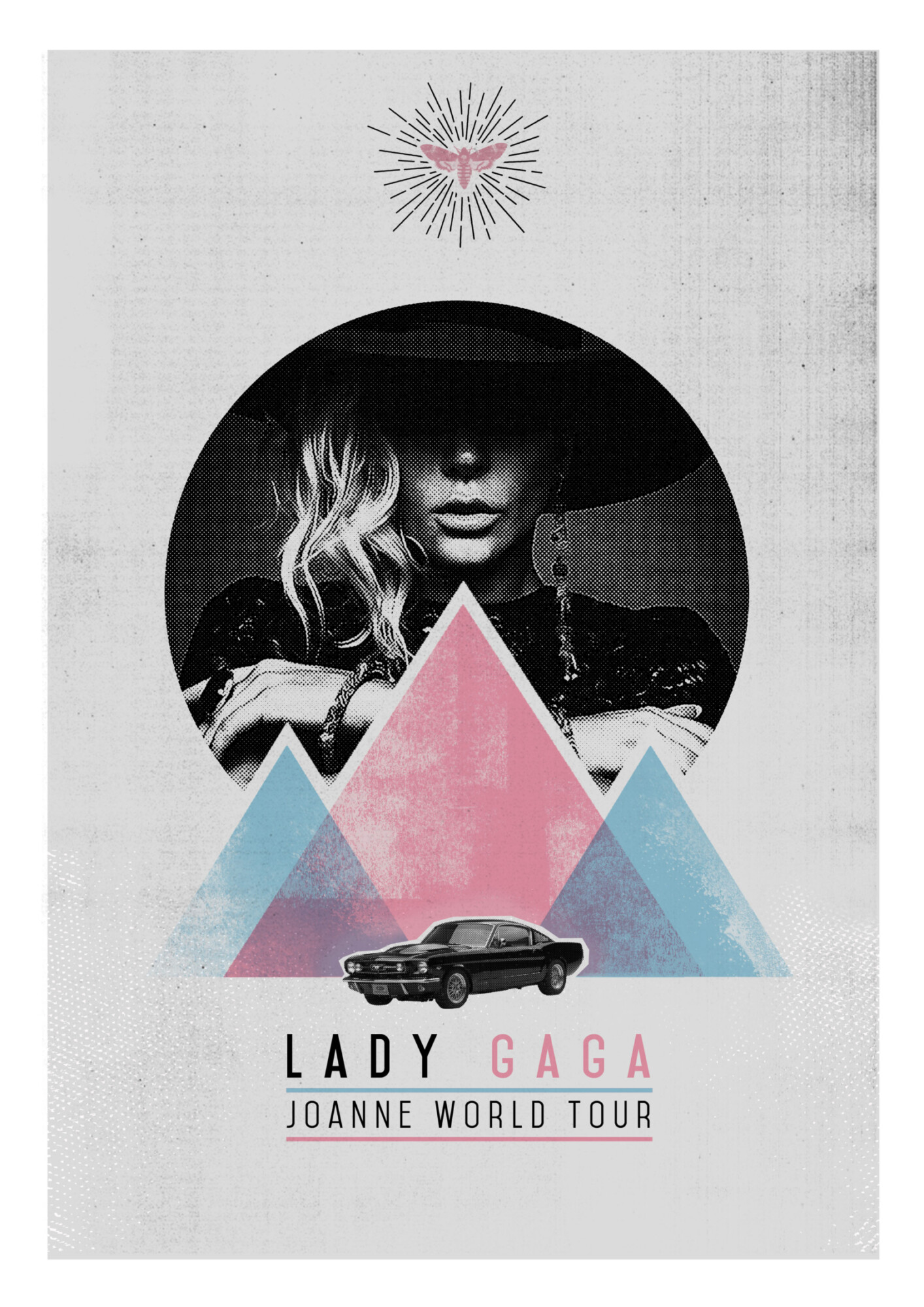 lady gaga tour poster