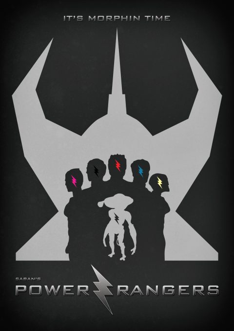 Power Rangers 2017 Alternative Movie Poster