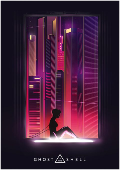 Ghost in the shell alternative movie poster