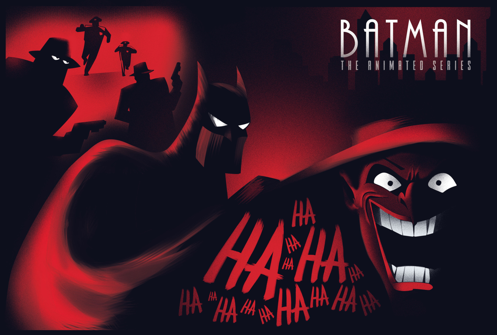 BATMAN The Animated Series Wallpaper  Batman pictures, Batman wallpaper,  Batman poster