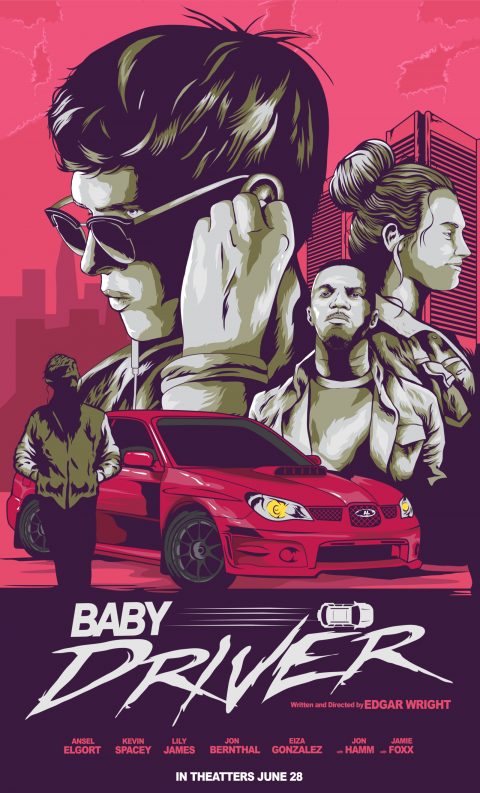 BABY DRIVER Poster Art