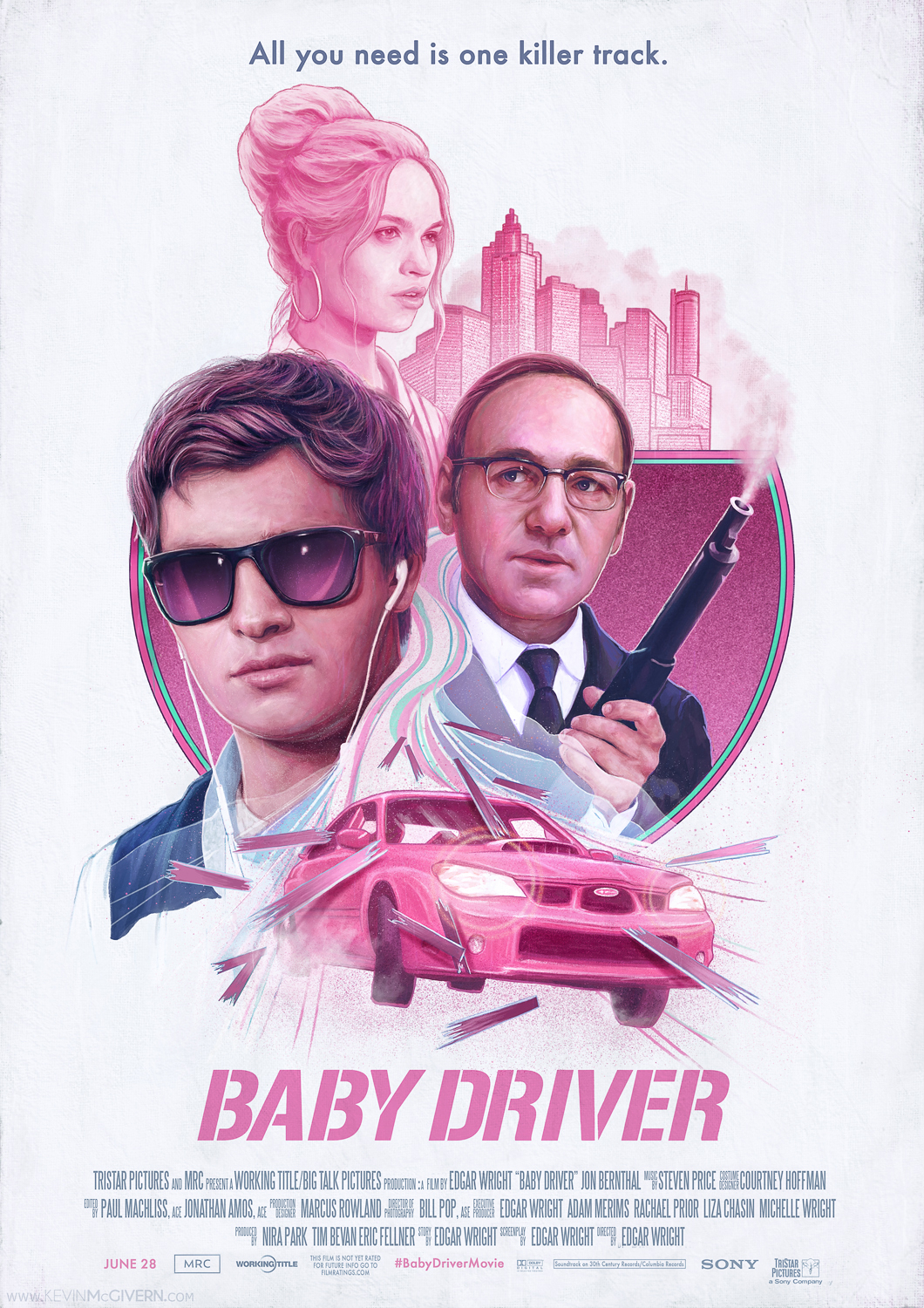 baby driver soundtrack order