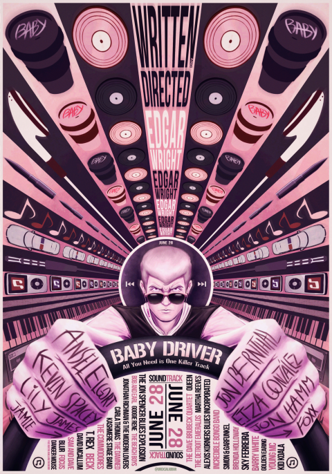 Baby Driver Poster