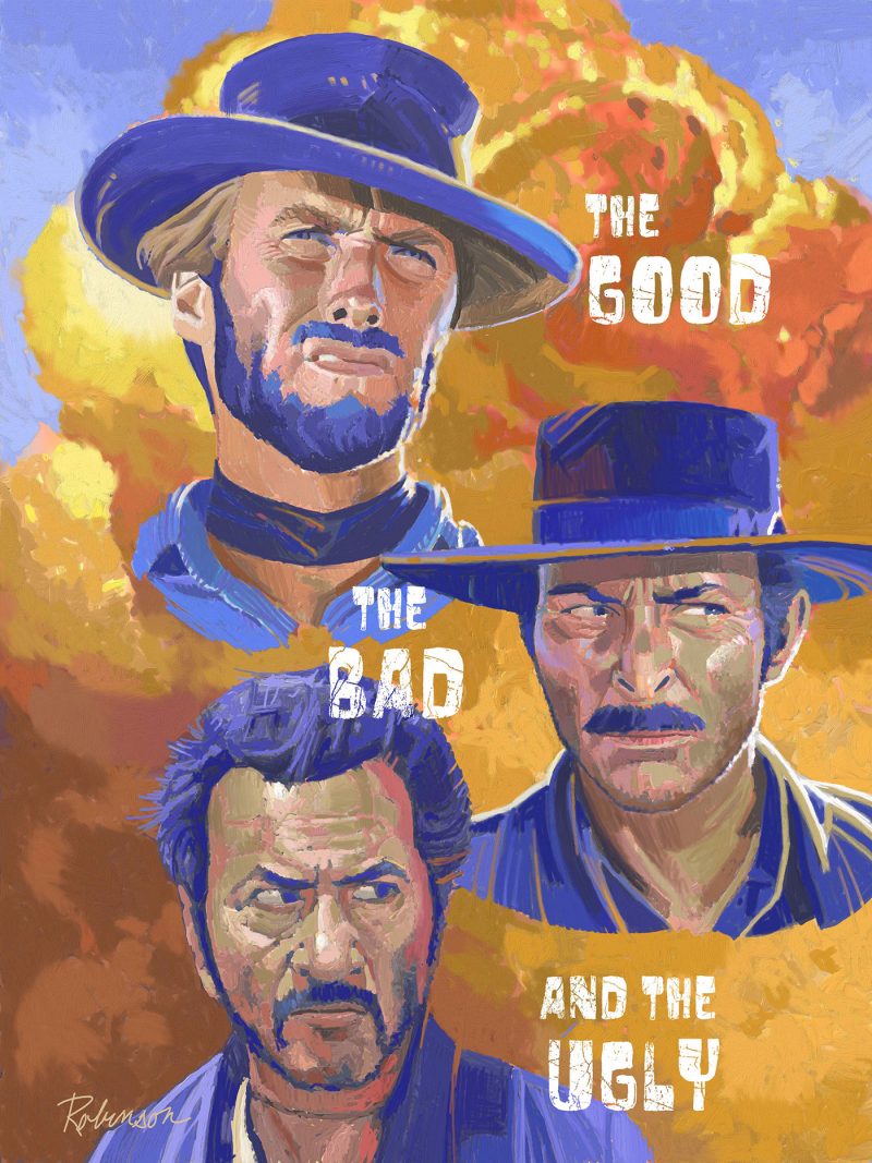 The Good The Bad And The Ugly (1965) David_Robinson PosterSpy