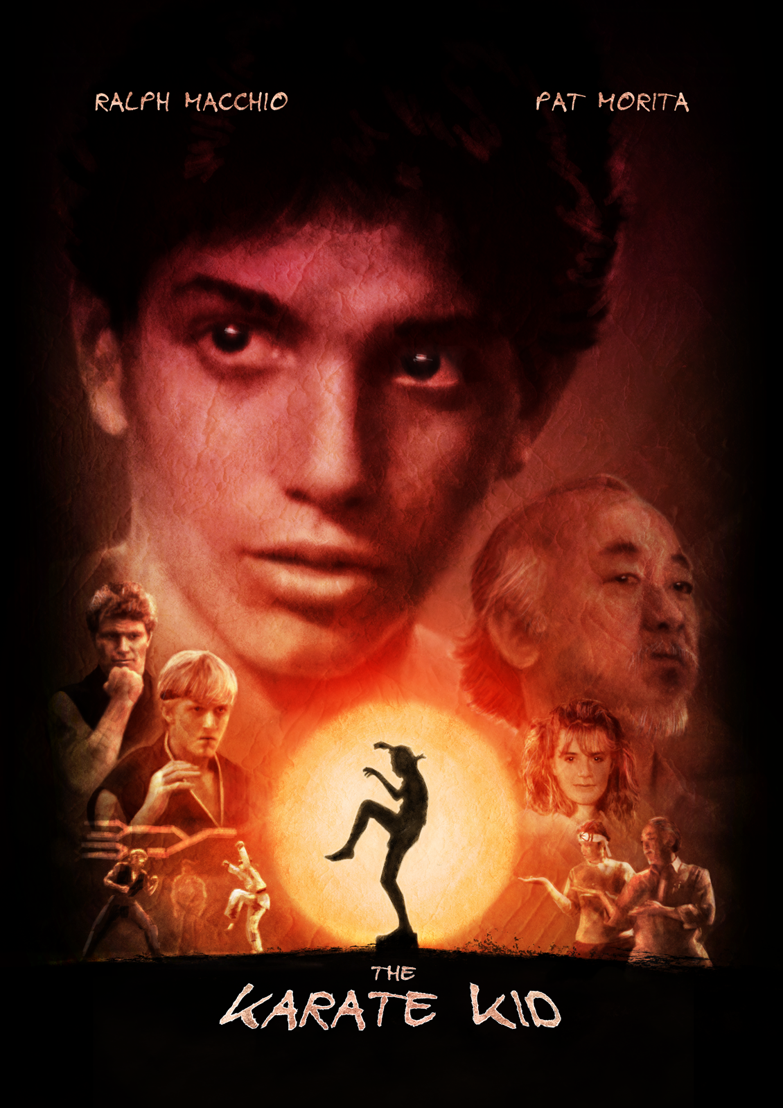 the karate kid 1984 poster