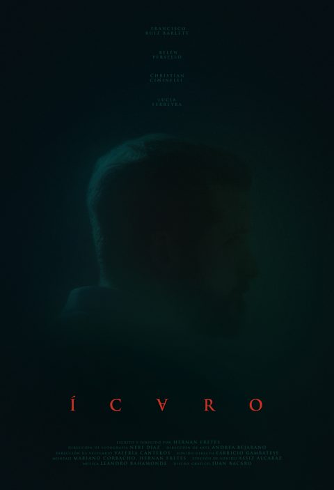 Póster no oficial para el cortometraje “ícaro” (2017).