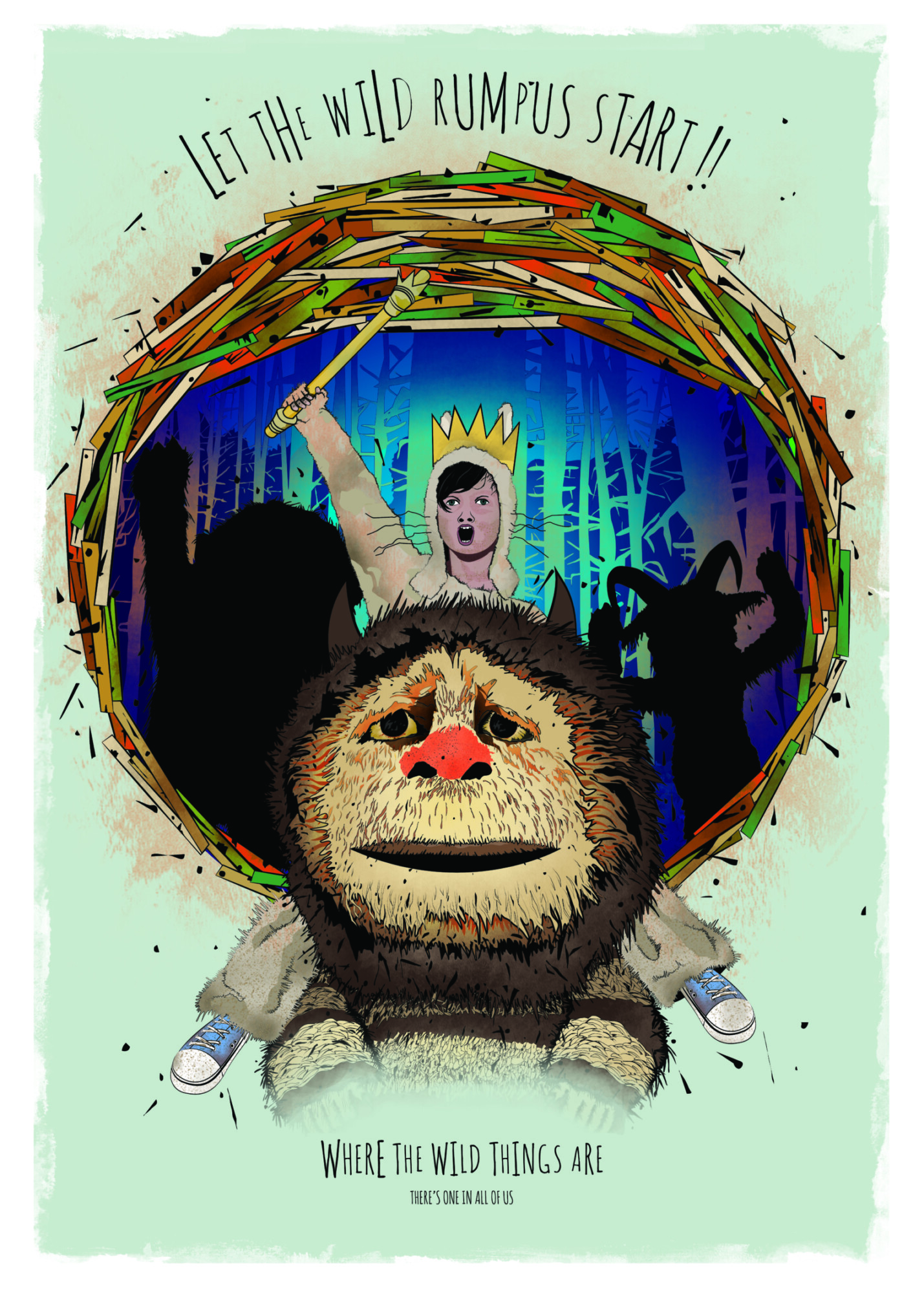 Wild rumpus where the wild things are - booycandy