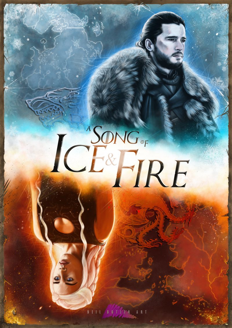 A Song Of Ice And Fire Neil Butler PosterSpy