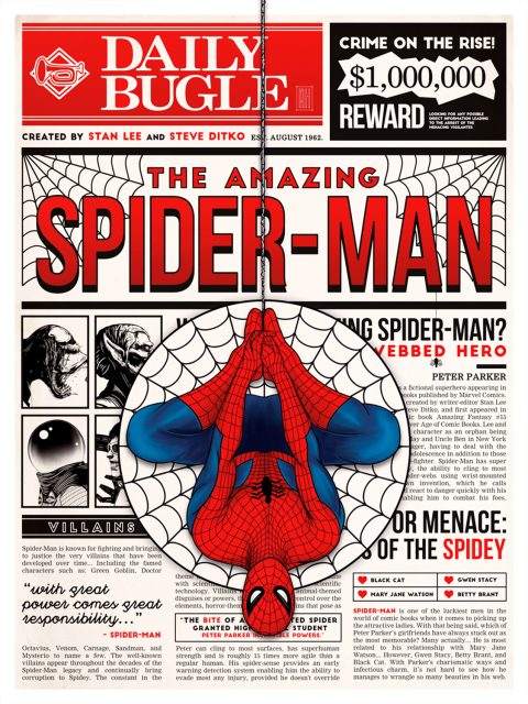 The Amazing Spider-Man (Tribute Paper)